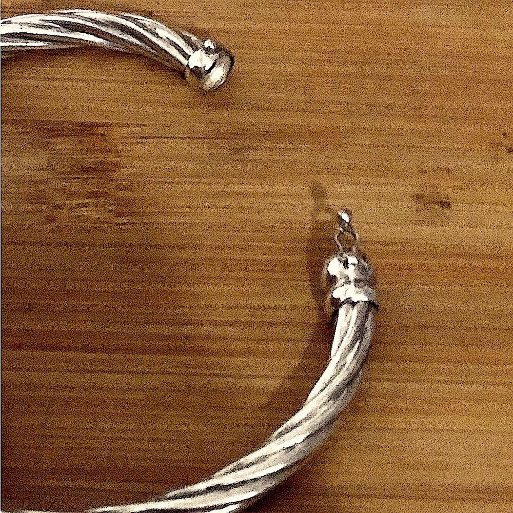 $116  Estate Bracelet Sterling Silver  Marked CI 925 THAILAND - Picture 4 of 8